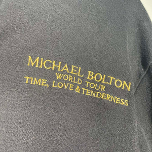 1991 Michael Bolton "Time, Love & Tenderness" World Tour Collar Tee