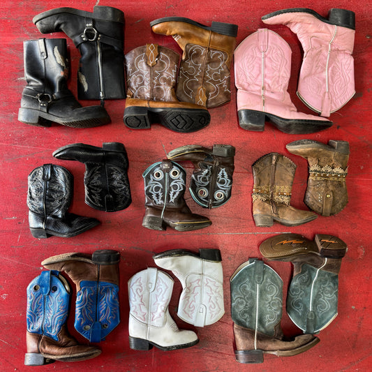 (10) Wholesale Kids Boots Bundle