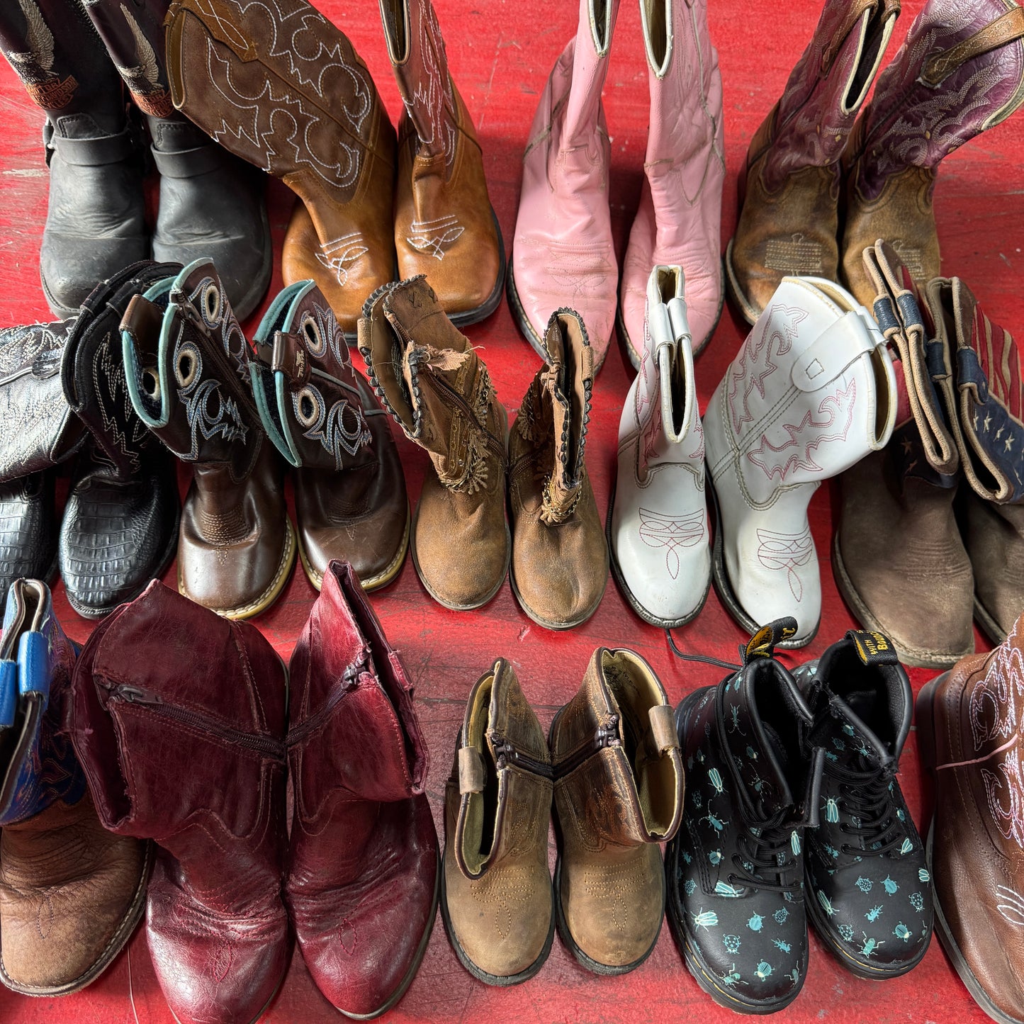 (10) Wholesale Kids Boots Bundle