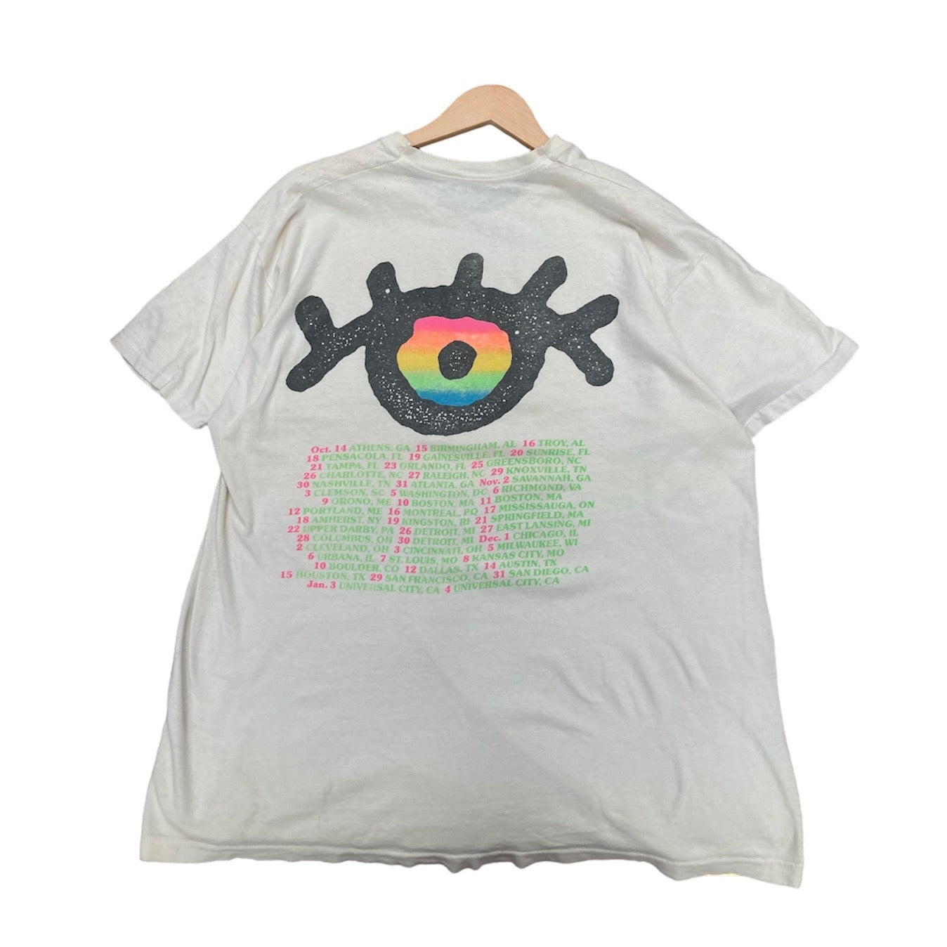 1989 B-52's Cosmic Thing Tour Tee