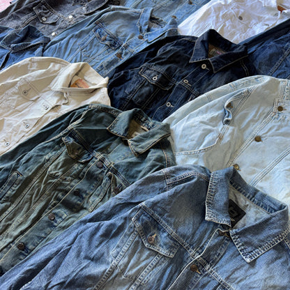(15) Vintage & Contemporary Denim Jackets Wholesale Bundle
