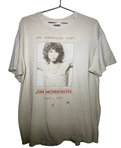 Vintage Jim Morrison "An American Poet" shirt