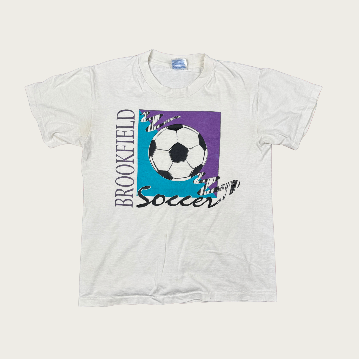 (S) 80s/90s Brookfield Soccer Tee