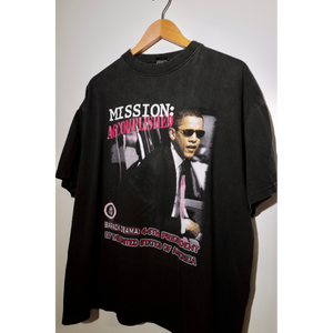 2000's "Obama Mission" Rap Tee