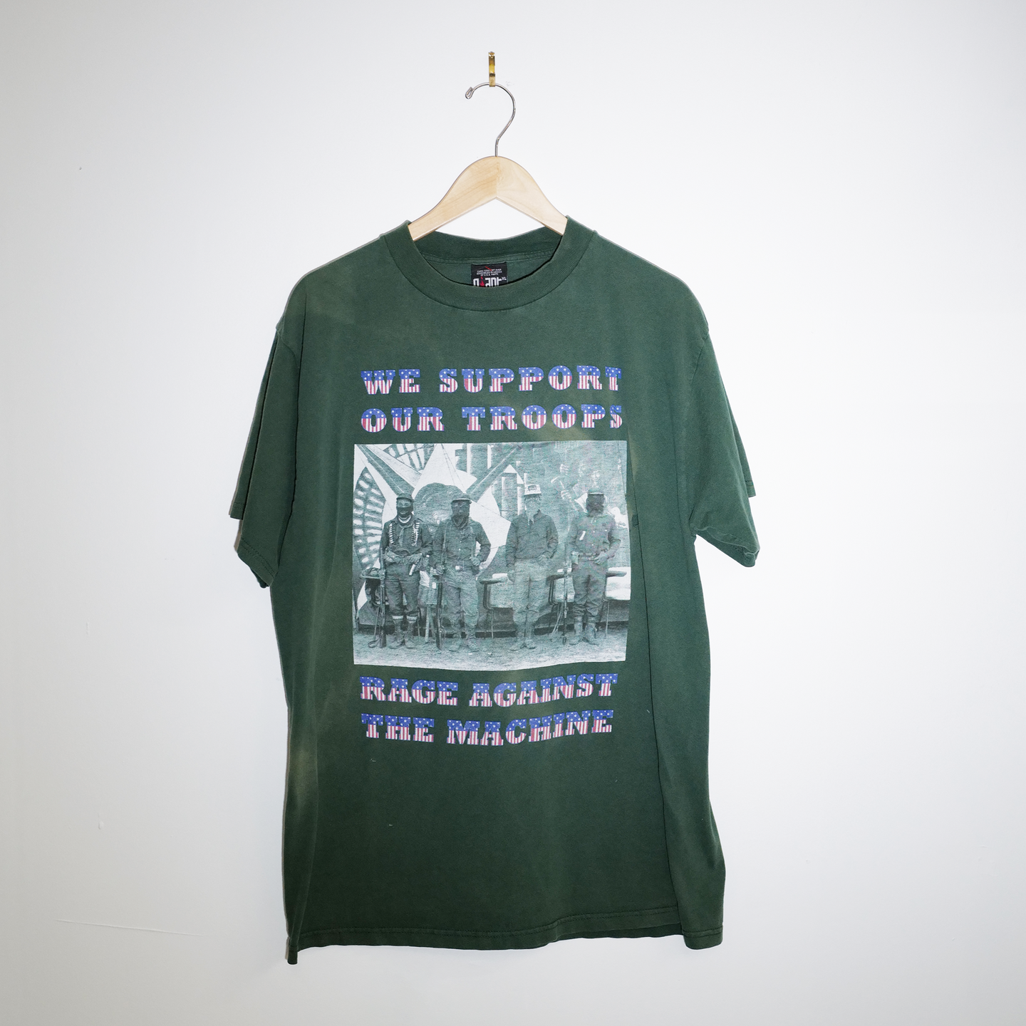 90s Rage Against The Machines “We Support our Troops” Tee