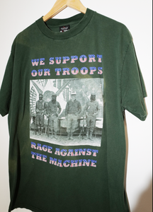 90s Rage Against The Machines “We Support our Troops” Tee