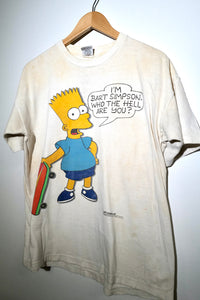 1989 "My Name is Bart Simpson, Who The Hell Are You" Tee
