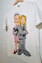 Load image into Gallery viewer, 1993 &quot;Bill &amp; Hillary Clinton&quot; Cartoon Tee
